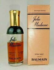 VINTAGE JOLIE MADAME Unique Bottle BALMAIN 1.5 OZ Boutique Edition