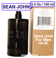 SEAN JOHN 3.4 oz 100 ml EDT Spray Mens Perfume tester Box.