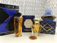 Rare VTG Lot of 3 MINI Perfumes CLANDESTINE JEANNE ARTHES ROMANTIC AVON CASBAH