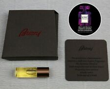 Brioni Mens Fragrance 2.75ml Eau De Toilette Sample Spray Mini Rare