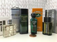 Vtg Lot Of 4 Men�S Mini Sample Perfumes Herm�Soscar De La Rentacelinekrizia