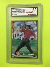Tiger Woods 1997 Legends Sports #878 #NNO Graded 8.5