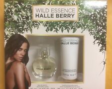 Halle Berry Wild Essence 2 Pc Gift Set Eau De Parfum.5 Oz Body Lotion Perfume