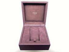 Asprey London Purple Leather Wristwatch Box