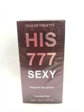 His 777 Sexy By Parfums De Laroma 3.3 Oz 100 Ml Eau De Toilette Spray Men