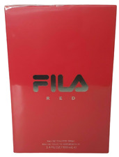 Fila Red By Fila 3.4 Oz EDT Spray Factory Very Rare Discontinued