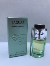 Jaguar Performance Cologne Men EDT Splash Miniature Collectible Travel Bottle