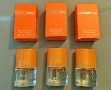 Lot Of 3 Clinique Happy Perfume Parfum Spray Mini 0.42oz 12ml