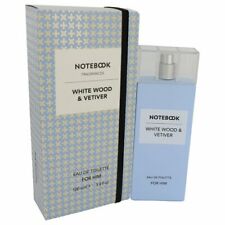 Notebook White Wood Vetiver by Selectiva SPA EDT Spray 3.4 oz for Men