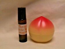 Fuzzy Navel Home Made Roll On Perfume Oil Hippie Sweet Fruity Unique Peach Vegan
