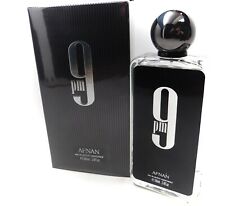 Afnan 9 Pm Black Cologne Eau de Parfum 3.4oz 100ml Black Vanilla Compliment Gets