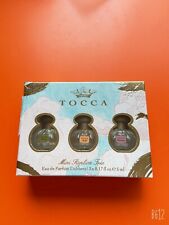 Tocca Perfume Trio Set Deluxe Size 5ml Each Stella Cleopatra Florence