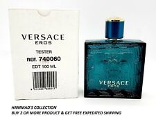 Versace EROS Cologne for Men by Versace EDT 3.4 oz with Cap TESTER