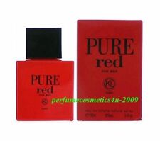 PURE RED BY KAREN LOW COLOGNE FOR MEN 3.4 OZ 100 ML EAU DE TOILETTE SPRAY