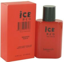 Sakamichi Ice Red Pour Homme Eau De Parfum Spray For Men 3.4 Oz 100 Ml