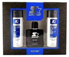 Starter Victory 3 Pcs Gift Set EDT Body Wash 2 In 1 Shampoo Conditioner