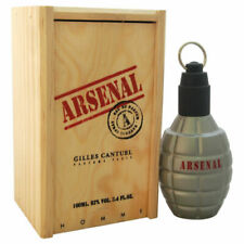 Gilles Cantuel Arsenal Grey Eau De Parfum Spray For Men 3.4 Oz 100 Ml Brand
