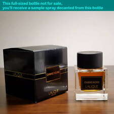 Ombre Noire By Lalique Sample Spray 2ml 5ml 10ml 11ml Decant