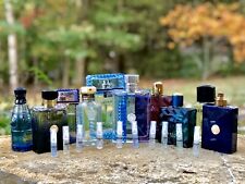 Lot of 10 Versace Mens Cologne Samples 2ml Spray of Each Fragrance