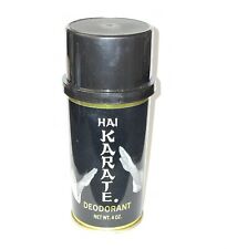 Vintage NEW HAI KARATE Deodorant Spray 4 oz NOS