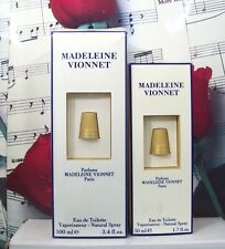 Madeleine Vionnete EDT Spray. You Select Option.