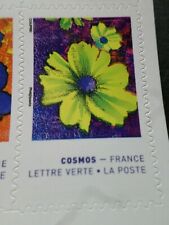 France 2020 Stamp Selfadhesive Cosmos Flower Yellow Purple Art Couprie New MNH