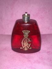 Christian Audigier Crown 2009 Women Edp Perfume 3.4oz Rare No Spray Top