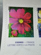 France 2020 Stamp Selfadhesive Cosmos Flower Pink Art Couprie New MNH