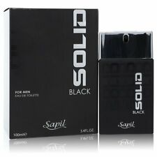 Sapil Solid Black 3.4 Oz Eau De Toilette Spray By Sapil For Men