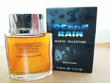 Mario Valentino Ocean Rain Mens Cologne 1.7oz 50ml Splash Hard To Find