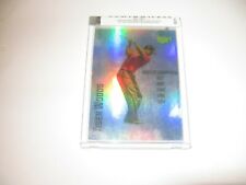 Tiger Woods TWR 1 MASTER TOURNAMENT 1 of 1 REFRACTOR MINT Sealed Numbered