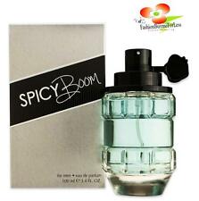 Men Spicy Boom Cologne Spray 100ml 3.3oz EDT Impression By Spice Bomb