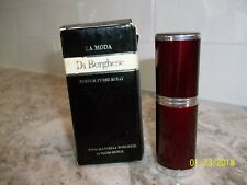 Rare Vintage Princess Marcella Di Borghese Parfum Purse Spray Burgundy Perfume