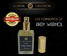 Andy Warhol Scented Luxury Parfum Cologne Clone 50ml