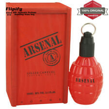 Arsenal Red Cologne 3.4 Oz Edp Spray For Men By Gilles Cantuel