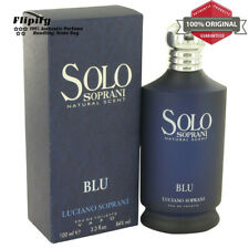 Solo Soprani Blu Cologne 3.3 oz EDT Spray for Men by Luciano Soprani
