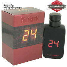 24 Go Dark The Fragrance Cologne 3.4 Oz EDT Spray For Men By Scentstory