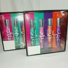 2 NICOLE MILLER ROLLERBALL perfume collection 4 peices NEW gift set christmas