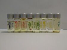 HEALING GARDEN AROMA OIL MINIATURES 8 VIALS 5 DIFFERENT SCENTS