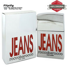 ROCCOBAROCCO Silver Jeans Cologne 2.5 oz EDT Spray new packaging for Men