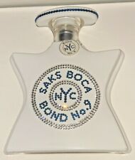 Bond No. 9 Saks Boca Perfume 3.3 Oz. Swarovski Crystal Bottle Rare