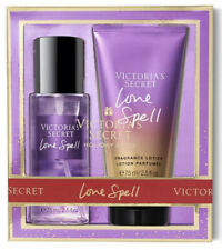 New Victoria�s Secret LOVE SPELL Mini Fragrance Body Mist Lotion 2pc Gift Set