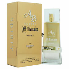 AB SPIRIT MILLIONAIRE by LOMANI 3.3 3.4 oz EDP spray *WOMENS PERFUME*