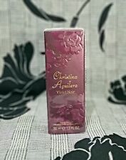 Christina Aguilera VIOLET NOIR Eau de Parfum Spray 1fl.oz 30ml. New SEALED