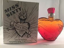 Miss Sixty By Rock Muse 2.5 Oz EDT Spray Tester For Women In Tester Box