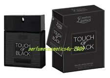 TOUCH OF BLACK BY CREATION LAMIS COLOGNE FOR MEN 3.3 OZ 100 ML EDT SPRAY