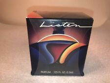 Listen Parfum H Alpert Company Mini Travel Size.125 Oz X43