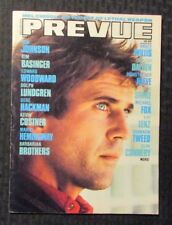 1987 Prevue Magazine #68 Fn 6.5 Mel Gibson Mariel Hemmingway