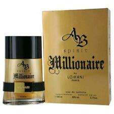 Ab Spirit Millionaire By Lomani Men 3.3 Oz 3.4 EDT Cologne