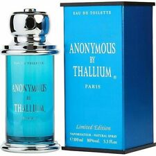 Thallium Anonymous By Yves De Sistelle For Him EDT 3.3 3.4 Oz